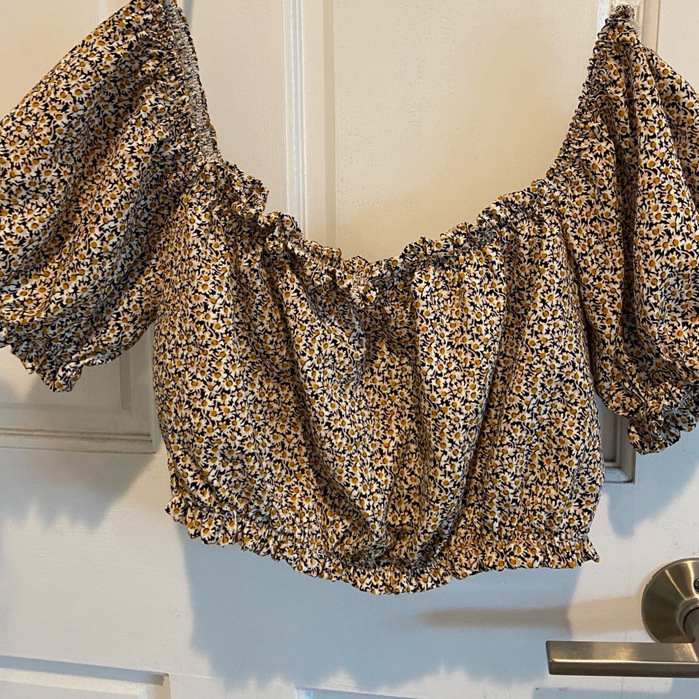 Princess Polly off the shoulder crop top